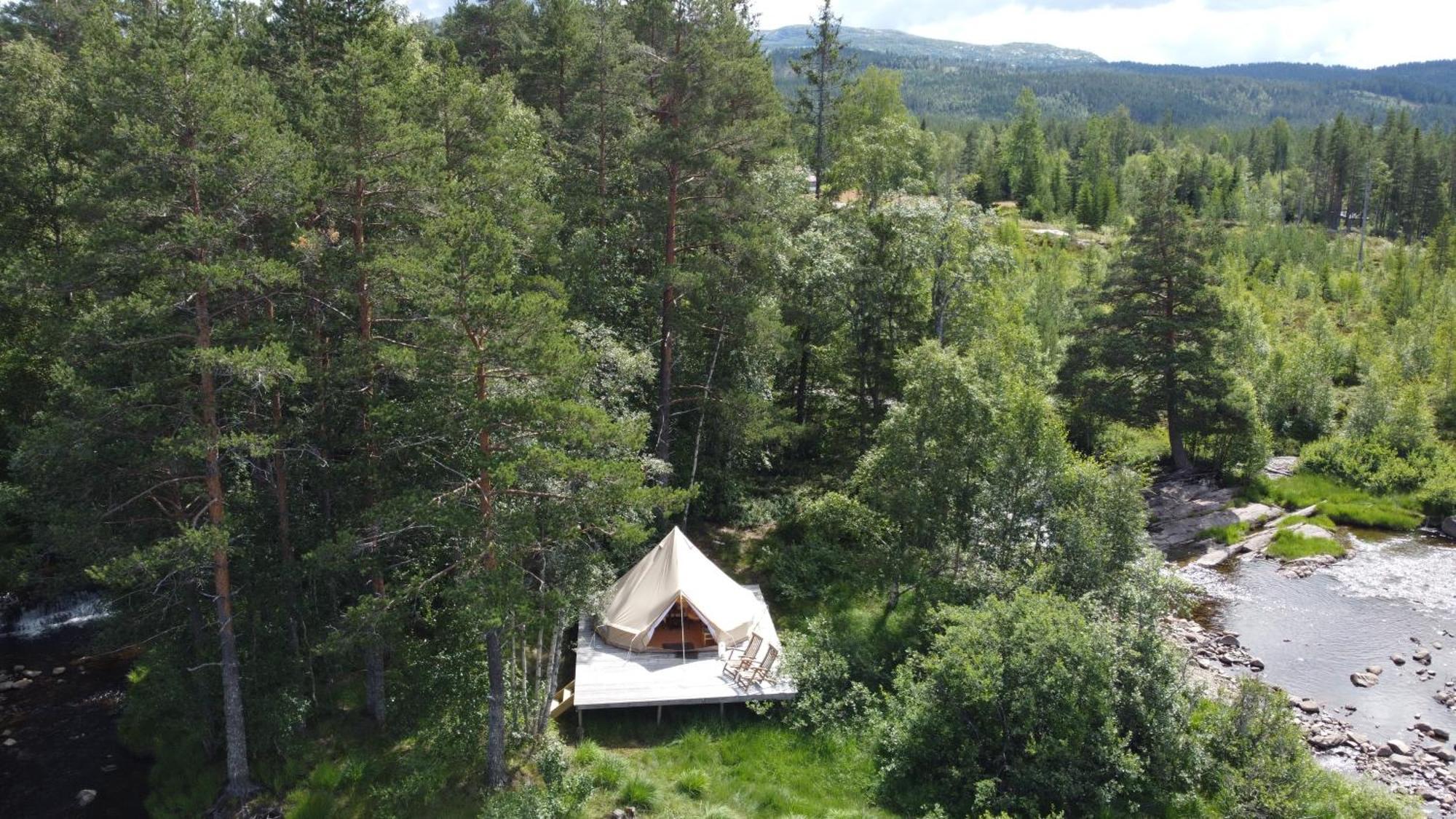 Fossumsanden Camping Og Hytter Fyresdal المظهر الخارجي الصورة