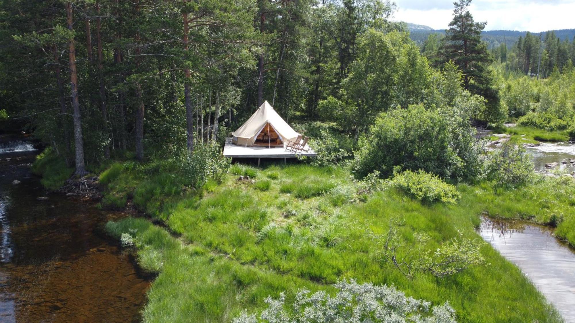 Fossumsanden Camping Og Hytter Fyresdal المظهر الخارجي الصورة